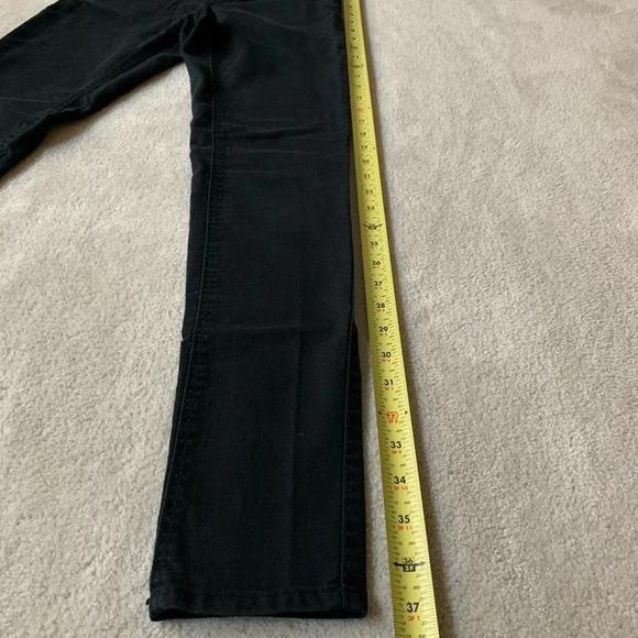 H&M Black skinny Stretch jeans size 4 LIKE NEW - Picture 3 of 10